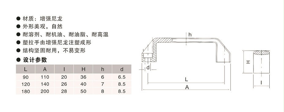 高拓普定制产尼龙拉手,,内波纹手轮,背波纹手轮,椭圆拉手,胶木拉手,方形拉手
