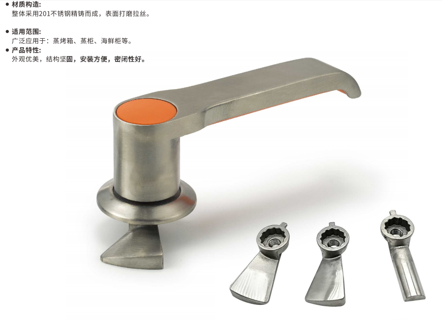 开孔式迫紧把手1 2